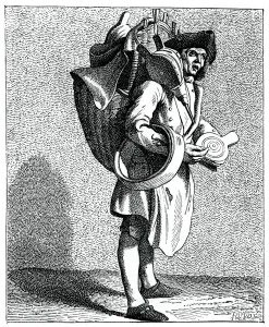 Tinker Prints: Bellows or buckets to mend!, 1737-1742. Artist: Bouchardon