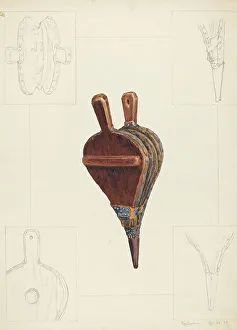 Bellows Prints: Bellows, c. 1937. Creator: Katharine Merrill