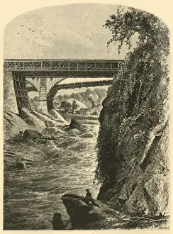 New England Prints: Bellows Falls, 1874. Creator: John Filmer