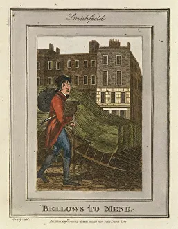 Bellows to Mend, Cries of London, 1804