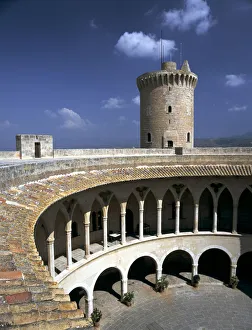 James Ii Prints: Bellver Castle, Palma, Majorca, Spain