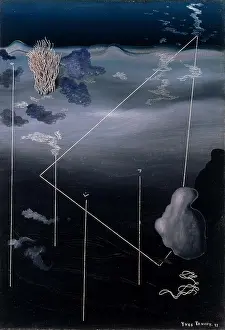 Imagination Prints: Belomancie I, 1927. Creator: Yves Tanguy
