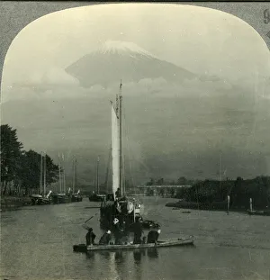 Snow Capped Gallery: Beloved of Artists and Poets - Snow-capped Fuji, the sacred Mountain of Japan, c1930s