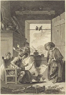 Charles Emmanuel Patas Prints: Belphegor, 1794. Creator: Charles Emmanuel Patas
