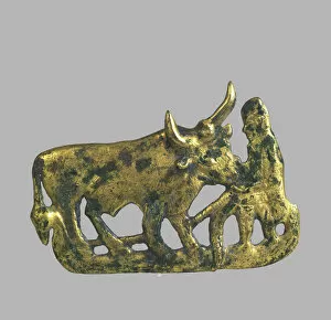 Belt buckle, 5th-4th century BC. Artist: Scythian Art