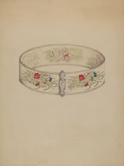 Belt, c. 1936. Creator: Jean Peszel
