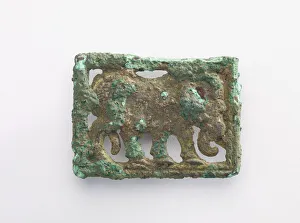 Republic Of China Gallery: Belt hook, Han dynasty, 206 BCE-220 CE. Creator: Unknown