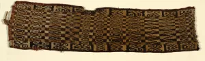 Inca Prints: Belt, Peru, A. D. 1476 / 1532. Creator: Unknown