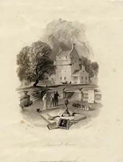 Vignette Prints: Bemerside Tower, 1833. Creator: John Horsburgh