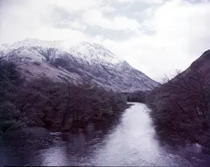 Remote Prints: Ben Attow and River Croe near Loch Duich