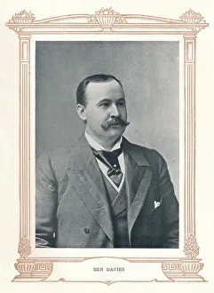 Welsh Collection: Ben Davies, 1910. Creator: Ellis & Walery