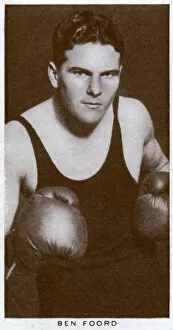 British Champion Gallery: Ben Foord, South African boxer, 1938