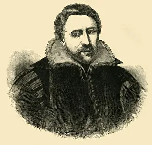 Ben Johnson Gallery: Ben Jonson, (c1878). Creator: Unknown