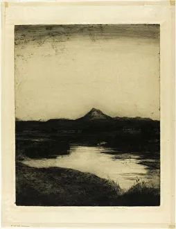 Plate Tone Prints: Ben Ledi, 1911. Creator: David Young Cameron