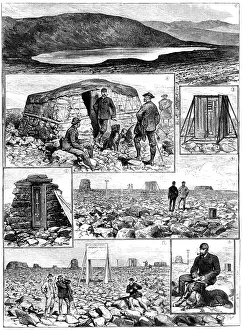 Apparatus Prints: The Ben Nevis Summit Observatory, 1883. Creator: Unknown