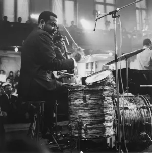 Drummer Prints: Ben Riley, BBC TV Recording Jazz Goes to College Cambridge, 1966. Creator