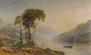 Anthony Vandyke Copley Fielding Gallery: Ben Venue from Loch Achray, 1840, (1935). Artist: Anthony Vandyke Copley Fielding
