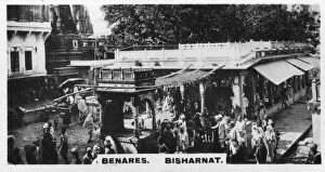 Images Dated 4th June 2007: Benares, Bisharnat, India, c1925