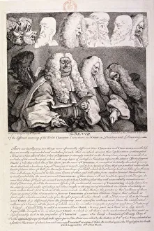 Boredom Gallery: The Bench, 1758. Artist: William Hogarth