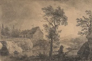 The Bend in the River, 1767. Creator: Simon Mathurin Lantara