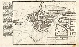 Great Northern War Collection: Bender, the Turkish fortress in Bessarabia, ca 1720