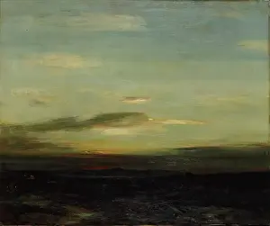 Atmosphere Prints: In Benderloch-Sunset, 1909. Creator: John Campbell Mitchell