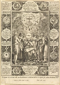Benedicta tu in Mulieribus, from Christian and Profane Allegories