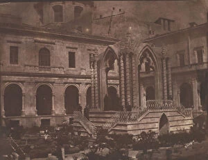 Cloister Gallery: Benedictine Convent, Catania, 1846. Creator: George Wilson Bridges