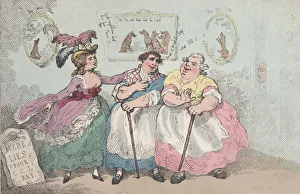 Spencer Prints: For The Benefit of The Champion, May 20, 1784. May 20, 1784. Creator: Thomas Rowlandson
