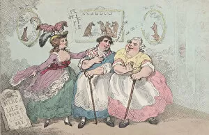 Cavendish Georgiana Gallery: For The Benefit of The Champion, May 20, 1784. May 20, 1784. Creator: Thomas Rowlandson