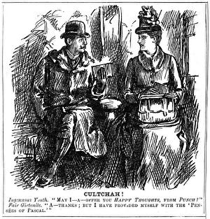 Benefits of university education for women, 1887. Artist: George du Maurier