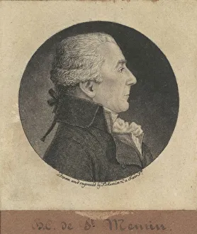 B And Xe9 Collection: Benigne-Charles Fevret de Saint-Memin, 1796