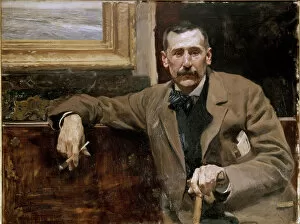 Retrato Portrait Gallery: Benito Perez Galdos (1843-1920), Spanish writer