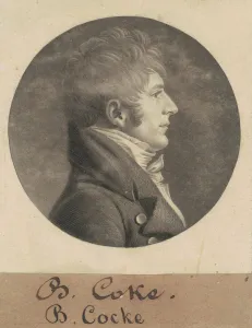 Mezzotint Prints: Benjamin Cocke, 1805. Creator: Charles Balthazar Julien Fevret de Saint-Memin
