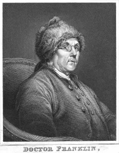 Benjamin Franklin, American scientist, inventor and statesman, late 18th century Benjamin Franklin, American scientist, inventor and statesman, late 18th century