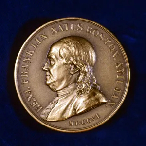 Benjamin Franklin, American scientist, inventor and statesman, 1806