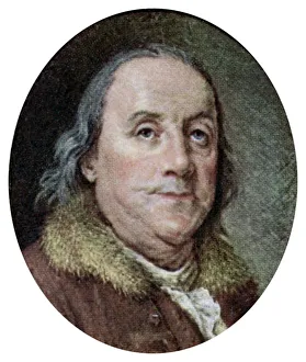 Duplessis Prints: Benjamin Franklin, c1782