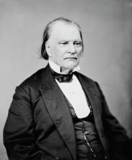 Benjamin Franklin Wade of Ohio, between 1860 and 1875. Creator: Unknown