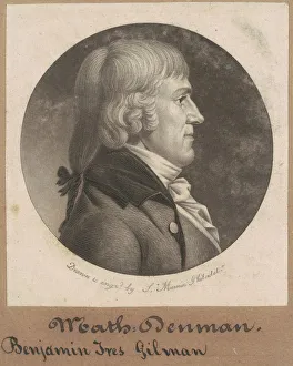 Benjamin Ives Gilman, 1801. Creator: Charles Balthazar Julien Fevret de Saint-Mé