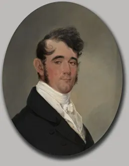 John Wesley Jarvis Prints: Benjamin Rouse, 1819. Creator: John Wesley Jarvis (American, 1781-1840)