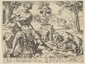 Maerten Van Heemskerck Gallery: Benjamin, from the series The Twelve Patriarchs, 1550. Creator
