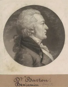 Benjamin Smith Barton, 1802. Creator: Charles Balthazar Julien Fé