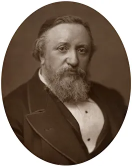 Benjamin Ward Richardson, British physician and writer on medical history, 1883. Artist: Lock & Whitfield