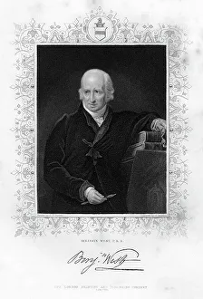 Benjamin West (1738-1820), Anglo-American painter, 19th century. Artist: John Jenkins
