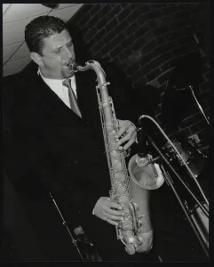 Hertfordshire Gallery: Benn Clatworthy playing tenor saxophone at The Fairway, Welwyn Garden City, Hertfordshire, 2002