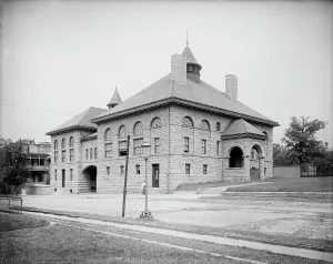 Campus Prints: Bennett Hall and annex, Woman's College