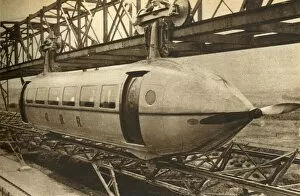 Odhams Press Ltd Gallery: The Bennie Railplane, 1930, (1933). Creator: Unknown