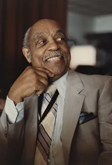 Band Leader Prints: Benny Carter, Jazz Inn Party 89 Nordwijk, Netherlands, 1989. Creator: Brian Foskett