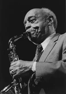Band Prints: Benny Carter, North Sea Jazz Festival, Netherlands, 1995. Creator: Brian Foskett