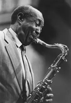 Band Prints: Benny Carter, North Sea Jazz Festival, Netherlands, 1995. Creator: Brian Foskett